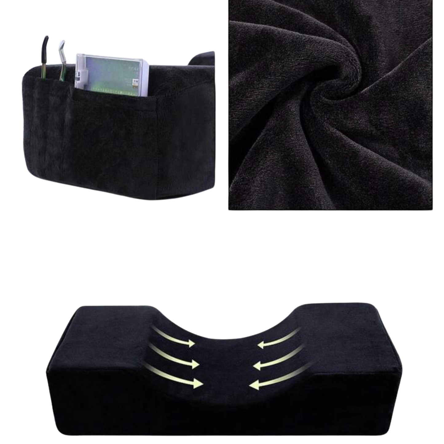 LASH PILLOW ZWART