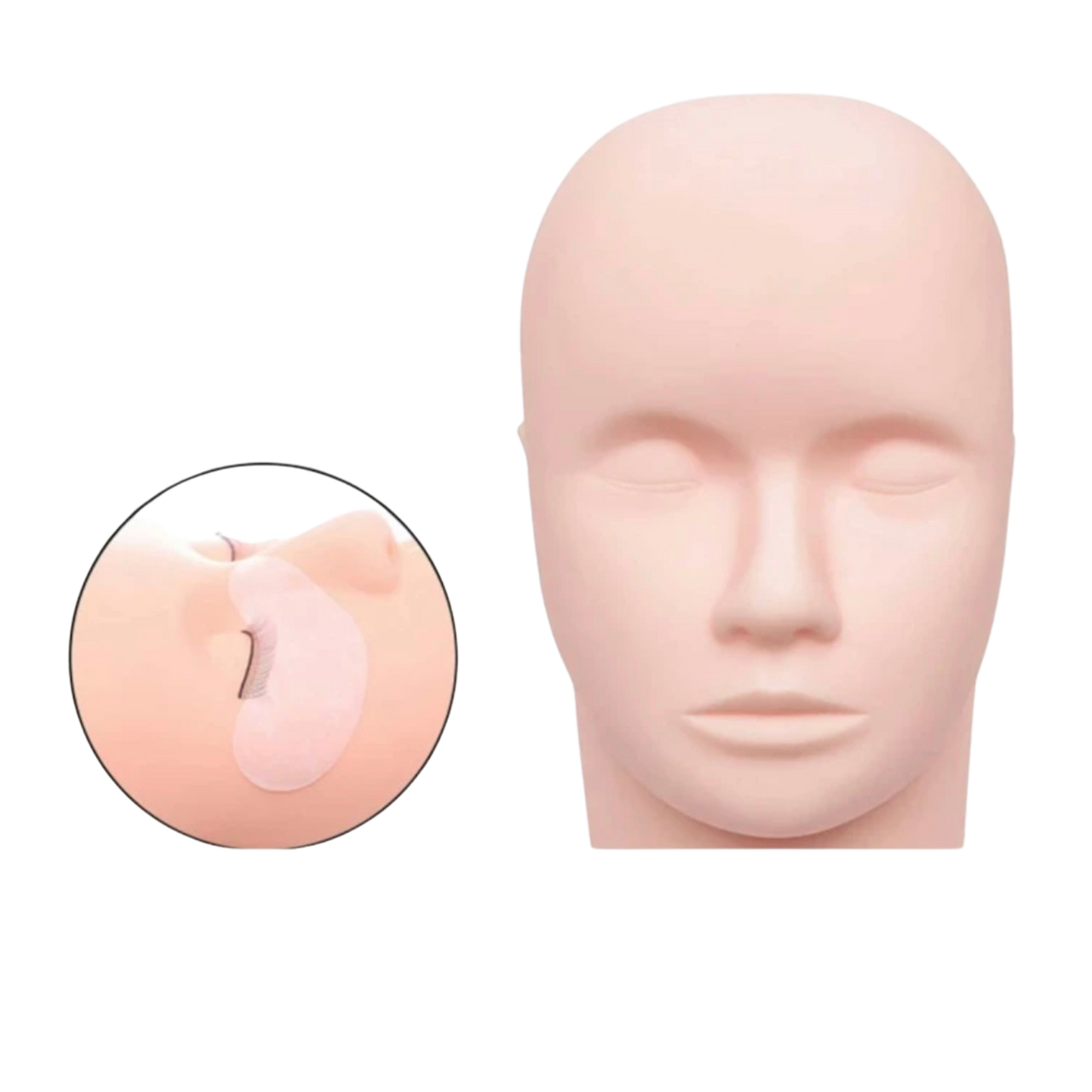 OEFENHOOFD LASH MANNEQUIN (+OEFENWIMPERS)