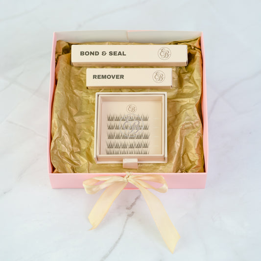 Cluster Lash set M12 Natural