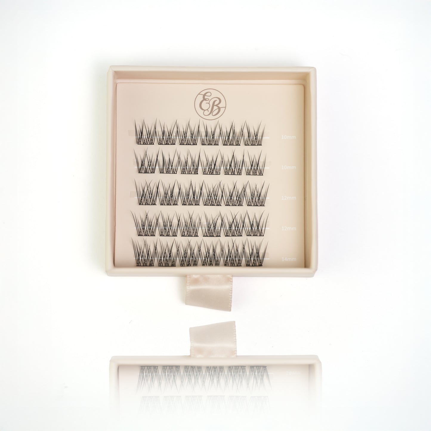 Cluster Lash set M12 Natural