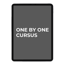 One by One theorievideo's wimperextensions online op tablet